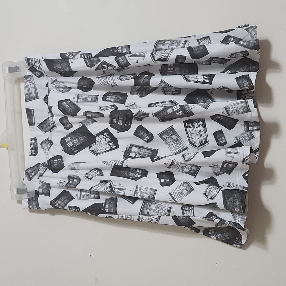 Dr Who Her Universe skirt from Hot Topic
